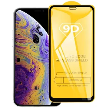 ALLY İPhone 11 Pro Max /XS Max 6.5 9D Full Glue Tempered Cam Ekran Koruyucu