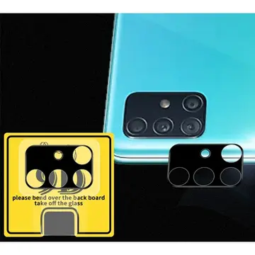 ALLY SM Galaxy A51 HD 3D Full Tempered Cam Kamera Koruyucu