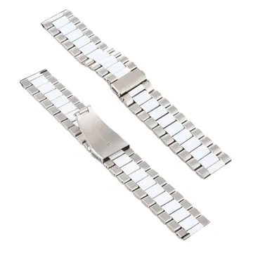 22MM Gear S3 Watch 4 -GT2 GT2E 46MM KayışKordon Seramik Paslanmaz Çelik
