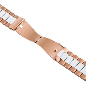 22MM Gear S3 Watch 4 -GT2 GT2E 46MM KayışKordon Seramik Paslanmaz Çelik