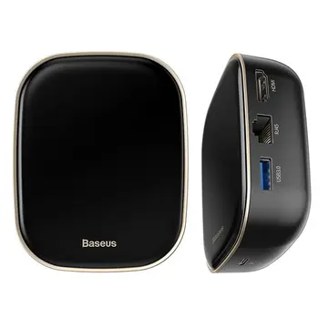 Baseus 6in1 USB Type C Çok Fonksiyonlu HUB B 3.0RJ45HDMISDmicro SD)  60W
