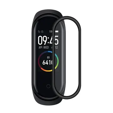 Xiaomi Mi Band 6-Mi Band 5 3D Kavisli Full Kaplama Koruyucu