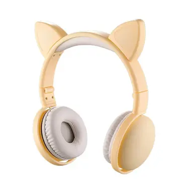 ALLY Kedi Kulak Kulaküstü Bluetooth 5.0 Kablosuz Kulaklık