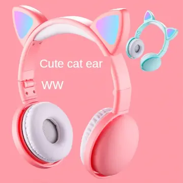 ALLY Kedi Kulak Kulaküstü Bluetooth 5.0 Kablosuz Kulaklık