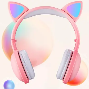 ALLY Kedi Kulak Kulaküstü Bluetooth 5.0 Kablosuz Kulaklık