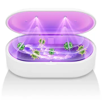 ALLY 15W Hızlı Kablosuz Wireless Şarj+Ultraviyole Sterilizer- Uv box