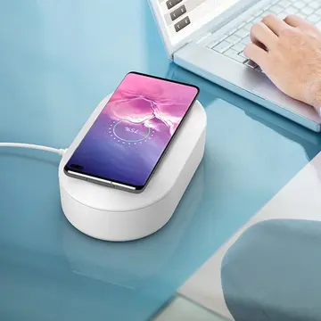 ALLY 15W Hızlı Kablosuz Wireless Şarj+Ultraviyole Sterilizer- Uv box