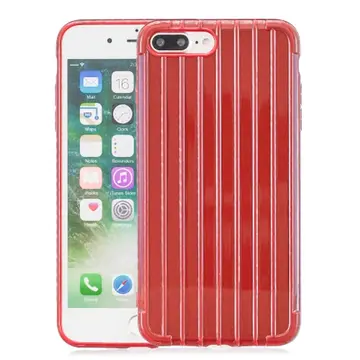 Ally iPhone 8 Plus 7Plus Trunk Lines ince Soft Silikon Kılıf
