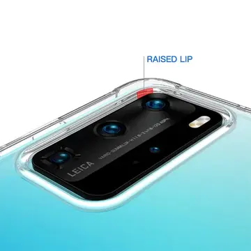 Huawei P40 Anti-Drop Darbe Emici Silikon Kılıf