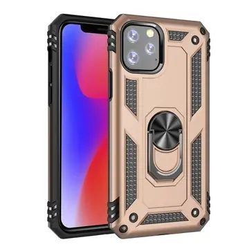 Ally iPhone 11 Pro 5.8 inch Yüzüklü Kılıf Armor Shockproof Ring kılıf