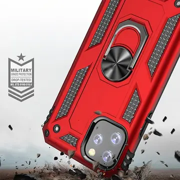 Ally iPhone 11 Pro 5.8 inch Yüzüklü Kılıf Armor Shockproof Ring kılıf