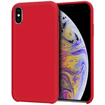 iPhone XS Max 6.5 Lansman Kılıf İçi Kadife Soft Silikon Kılıf