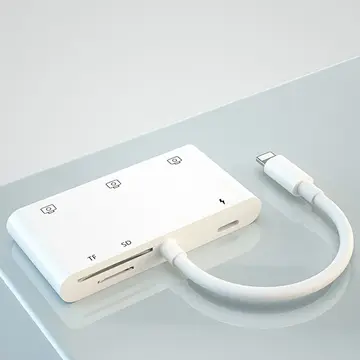 Ally İPhone Lightning To TfSd Card Reader Usb 3.Kamera Adaptörü