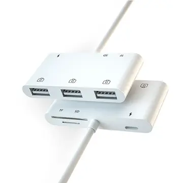 Ally İPhone Lightning To TfSd Card Reader Usb 3.Kamera Adaptörü