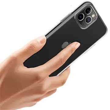 İPhone 11 Pro 5.8 inch 2019 Ultra Slim Fit Şeffaf Silikon Kılıf