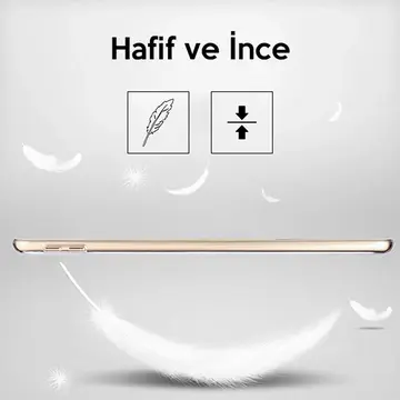 Ally İPad 9.7 2018 İPad 9.7 2017 Şeffaf Tpu Soft Silikon Kılıf