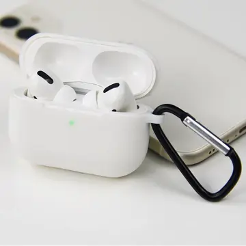 Ally Apple Airpods Pro İnce Slim Silikon Kılıf+Anahtarlık