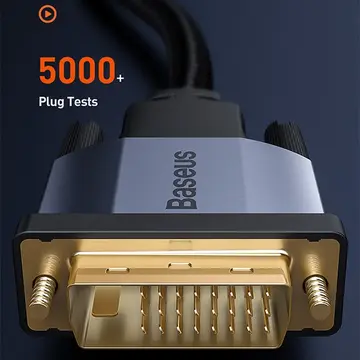 Baseus Enjoyment Series DVI TO DVI HDTV Projector Kablo 1 Metre