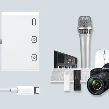 ALLY 3in1 İPhone/İPAD lightning To Usb Kamera Okuyucu
