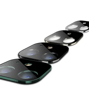 iPhone 11 6.1 İnch 3D Metal Kamera Koruyucu Metal Lens