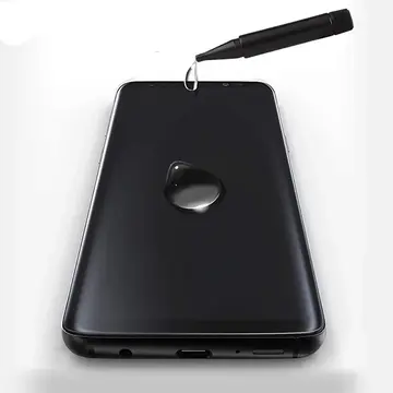 İPhone 11 Pro Full Liquid+Uv Işık 3D Kırılmaz Cam Ekran Koruyucu iPhone XS-X