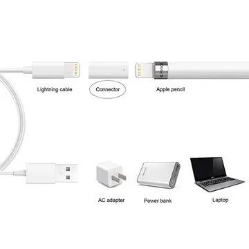 Ally Apple Pen Pencil Kalem Usb Şarj Cihazı Lightning Adaptörü