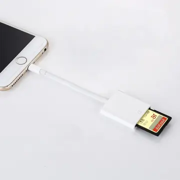 İPhone/İPad Lightning To SD Kart Hafıza Kart Adaptörü NK105