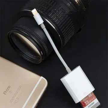 İPhone/İPad Lightning To SD Kart Hafıza Kart Adaptörü NK105