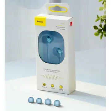 Baseus Encok H13 3.5mm Jack Mikrofonlu Kulak İçi Kulaklık Auriculares Fone De Ouvido