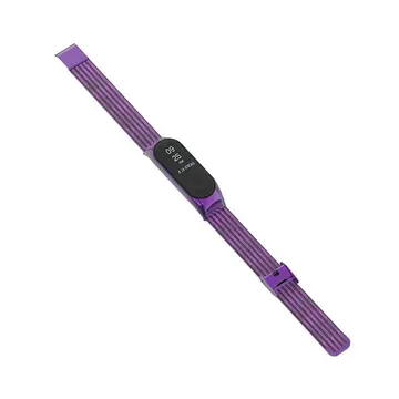 Lüx Xiaomi Mi Band 3 Akıllı Saat Çelik Toka Kayış Kordon