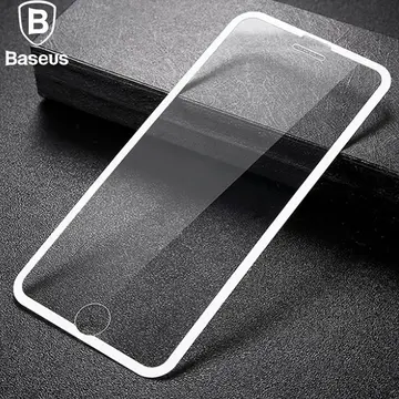 Baseus İPhone 8 Plus 7 Plus 6S-6Plus 3D 023mm Full Kırılmaz Cam Ekran Koruyucu
