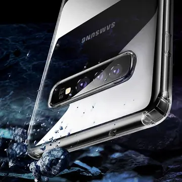 Baseus Galaxy S10 Simple Ultra İnce  Kamera Korumalı Silikon Kılıf