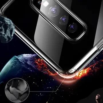 Baseus Galaxy S10 Simple Ultra İnce  Kamera Korumalı Silikon Kılıf