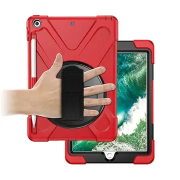 İPad 9.72017 İPad 9.7 2018 Kalem Yerli Standlı Zırh Kılıf/shockproof case
