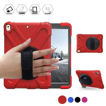 İpad Pro 10.5 3 Katmanlı Standlı Zırh Kılıf/Shockproof Case