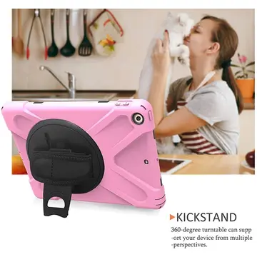 İpad Pro 10.5 3 Katmanlı Standlı Zırh Kılıf/Shockproof Case