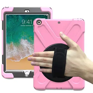 İpad Pro 10.5 3 Katmanlı Standlı Zırh Kılıf/Shockproof Case