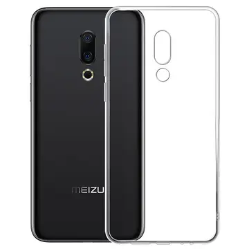 Meizu 16 Plus Kamera Korumalı Ultra Koruma Silikon Kılıf