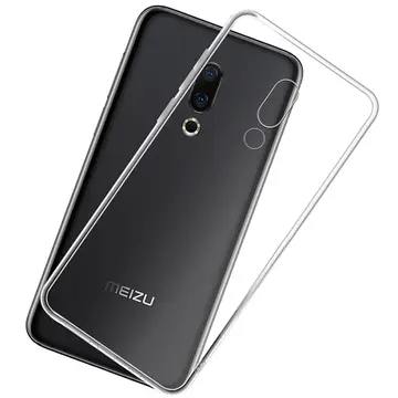Meizu 16 Plus Kamera Korumalı Ultra Koruma Silikon Kılıf