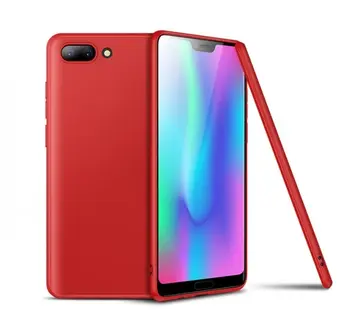 Huawei Honor 9i Slim Fit Soft Premium Silikon Kamera Korumalı Kılıf