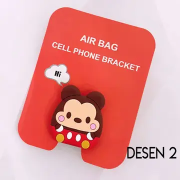 Ally 3d Sevimli Hayvanlar Pop Stand Telefon Tutucu