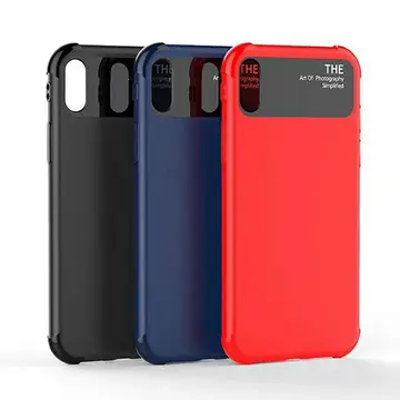 İphone X Xs 10 Fit Premium Silikon+ Cam Kılıf