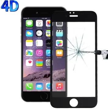 İPhone 6S Plus 4D Kavisli Full Cam Kırılmaz Koruyucu İPhone 6 plus