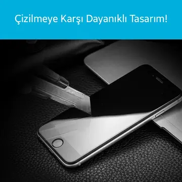 İPhone 6S Plus 4D Kavisli Full Cam Kırılmaz Koruyucu İPhone 6 plus