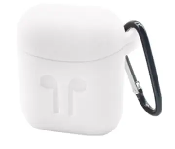 Ally Apple Airpods İçin  Silikon Kılıf Anahtarlıklı
