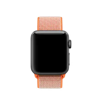 Ally Apple Watch 7-8 41mm 6-5-4 40mm Nylon Loop Spor Kayış Kordon 3-2-1 38mm