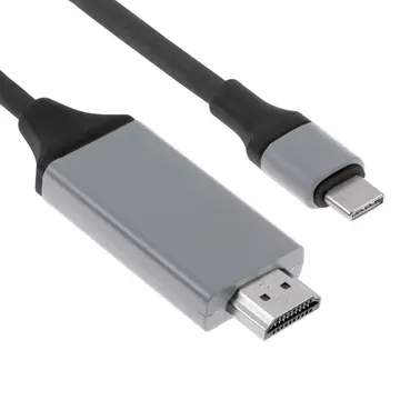 Usb 3.1 Type-C Hdtv  Hdmı 4k 30hz Uhd Kablo 2m