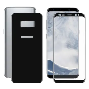 Ally Samsung Galaxy S8 İçin Kavisli Full Ön Arka Cam  Koruyucu