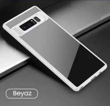 Ally Galaxy Note 8 Darbeya Dayanıklı Şeffaf Silikon Kılıf