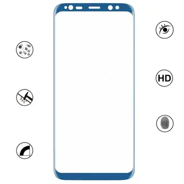 Ally Samsung Galaxy S8 İçin Kavisli Full Ön Arka Cam  Koruyucu